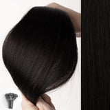 22 Inch Long Straight Machine Weft Hair Extensions (160 g per pack)