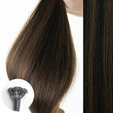 22 Inch Long Straight Machine Weft Hair Extensions (160 g per pack)