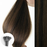 24 Inch Long Straight Machine Weft Hair Extensions (175 g per pack)