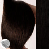 18 Inch Long Straight Q-Weft Hair Extensions (60 g per pack)