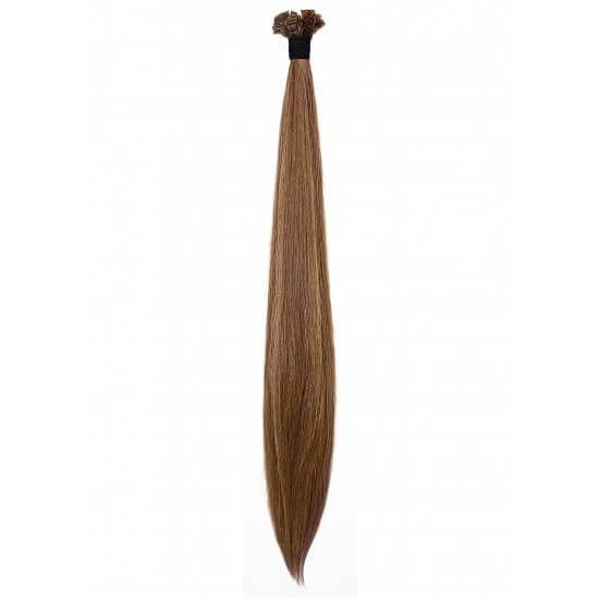 14 Inch Long Straight Keratin Fusion Hair Extensions (15 g per pack)