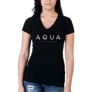 Aqua Hair Extensions Women's T-shirt