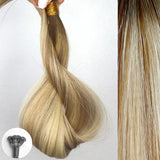 22 Inch Long Straight Hand Tied Weft Hair Extensions (63 g per pack)