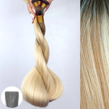 14 Inch Long Straight Tape In Hair Extensions (25 g per pack)